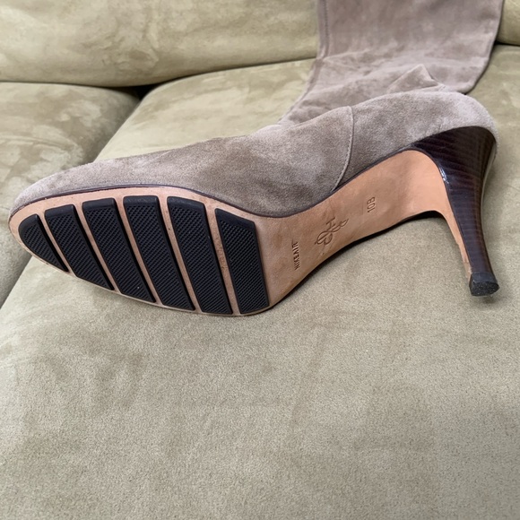 Cole Haan Nikeair tall suedes boots tan gently worn please see photos - Picture 3 of 8